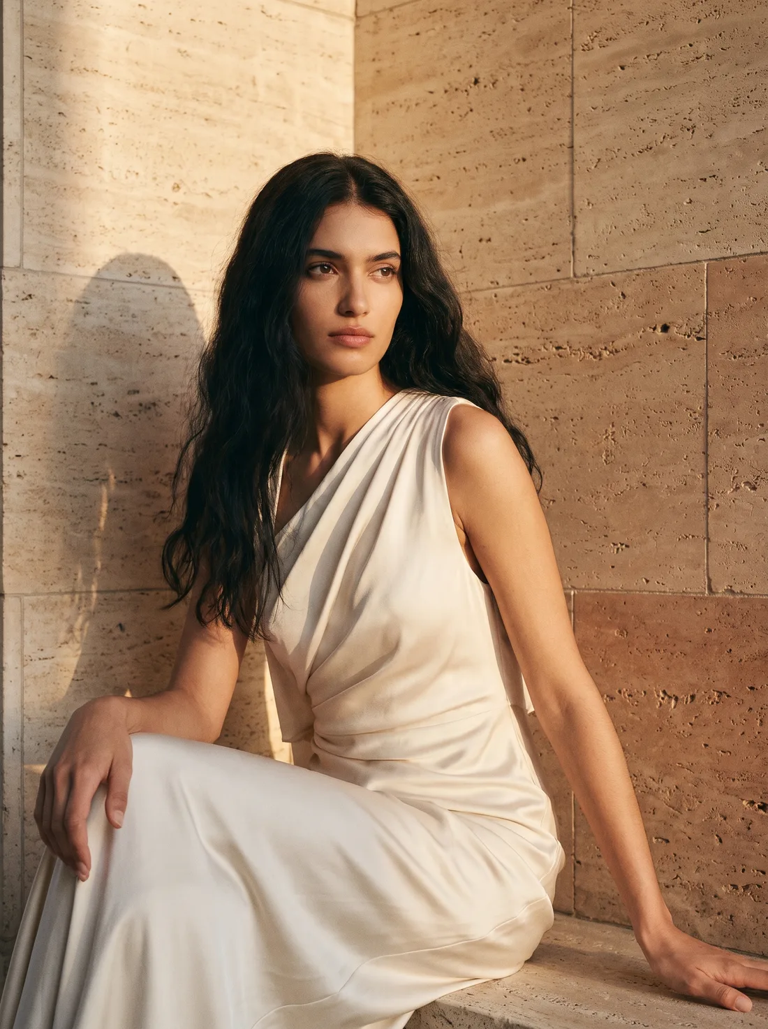 The Bias Silk Gown
